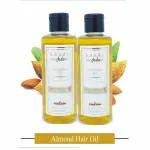 MEGHDOOT Almond oil 210ml Pack of 2