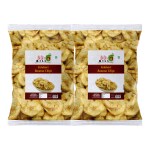 90's MILL Calicut Calcutta Banana Chips BANANA CHIPS Kella Kela Chips wafers Tangy & Crispy Taste Namkeen CHIPS SNACK||Made In Ground Nut Oil||Fast Vrat Upwaas Navratri snack-900g*2Pack