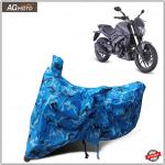 AG MOTO Bajaj Dominar 250 bike cover Water Resistant Dust Proof Protection in All Weather Blue Jungle