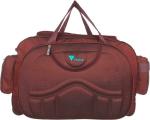 FEDRA Red Polyester Strolley Duffel Bag - 60 L
