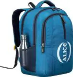 Alico Polyester Waterproof Large Laptop Backpack Heavey Bag School Collage Office Travelling, Sky Blue 45 L