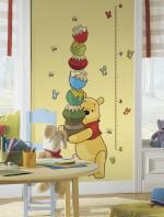 Asian Paints Nilaya Multicolor Vinyl Pooh Inches Height Chart Wall Sticker W071D487Y45