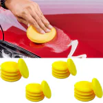 UNIESHINE Durable, Washable & Ultra-Soft Car Polish, Wax Foam Applicator Pad Sponge (Pack of 20)