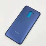 FRIENDZZWORLD Blue Plastic Back Panel For Poco F1