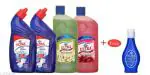 SP ULTRA cleaning set (2 toilet cleaner 2 floor cleaner and free neel)