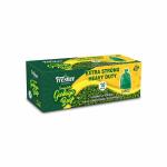 Freshee 10pcs Compostable Garbage Bag 24 x 32 inch Large Size, 50 micron with Capacity to hold upto 12kg waste Eco-Friendly Dust bin bag for Office, Home, Kitchen, Hospital Biodegradble Green Trash Bag