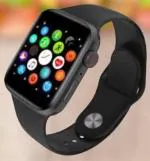 FitPro UNIQUA SMART WATCH NEW 0.. High Resolution Smart Watch Smartwatch (Black Strap, Free Size)