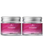 SAMISHA Organic Stretch Marks Remover,Strawberry Body Butter Cream,Face Moisturising Cream(100g)Pack of 2