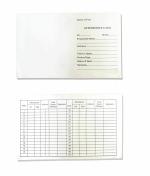 LRS Labour Daily Attendance Card,Muster Card and Wages Card (Pack of 500)