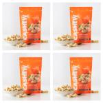 KRISHIVAL NUTS 1KG King of cashews (250G each pack )|100% Natural Premium Whole Cashews Value Pack | Whole Crunchy Cashew | Premium Kaju nuts | Nutritious & Delicious | Gluten Free & High Protein