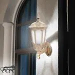 Mistico Wall Light Lamp Designer Aluminum Cast Wall Gate Lights Lamps for Home Decoration Outdoor Bedroom Living Room Night Lamp Home Décor Door (Golden, 1 pc)