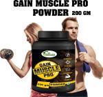 Inlazer Muscle Weight Gain Powder_ Superior Muscle Recovery Protein Supplement Powder Weight Gainers/Mass Gainers (200 g, No Flavour)