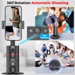 SHOP TRUE CHOICE IS YOURS Auto Face Tracking Tripod, 360 Rotation Mobile Holder Gimbal Stabilizer with Gesture Control for Vlog, Streaming & Video Recording
