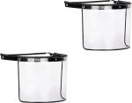 Windsor Transparent Acrylic Small Spring Loaded Face Shield Safety Visor (Pack of 2)