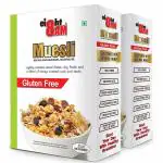 8AM Muesli Gluten Free Almonds, Whole Grains Roasted Nut and Seeds, 850gm