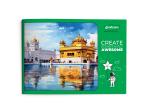 Sundaram | 4A Drawing Book -Green | 36 Pages | 34 x 24 Cm | Softbound Cover | Colors and Designs May Vary