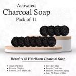 Badahair Activated Charcoal Bath Soap, 100 G (Pack Of 11)