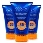 Oxyglow Herbals Herbals Aloevera And Carrot Cream With Spf 40 Plus Plus, 60 Gm (Pack Of 3)