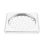 ENNIUS Square closed Drain strainer | Kitchen Sink Strainer - for Kitchen | Stainless Steel Sink Strainer- Kitchen Drainer for Sink (Pack of 1)