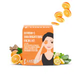 Luster Cosmetics Vitamin C Facial Kit | Made With Lemon Extracts | Single Use Mini Facial Kit (45g)