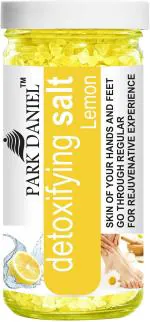 Park Daniel Premium Lemon Bath Salt, For Refreshing, Soothening, Remove Dead Skin Cells 200 G