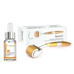 LEEPOSH Derma Roller Serum Sterile Safe And Effective Serum For Scar And Blemishes Wrinkle Reduction Hyaluronic Acid, Vitamin C 100 G