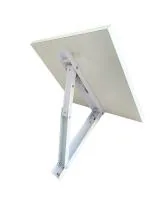 CMPAL White Rectangular Wood Wall Mounted Bedside Table 33 x 30 cm