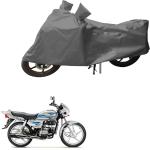 RONISH Two Wheeler Cover for Hero (Splendor, Grey)