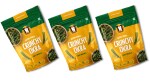 The Nosh Treat (Pack of 3, 35g each) I Vacuum Cooked Vegetable Chips Crunchy Okra With Chat Masala