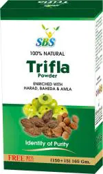 SBS Herbal Trifla Hair Powder - Prevent Hair Fall Naturally, Pure & Herbal Hair Care - 150gm