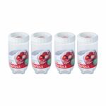 Lock & Lock Interlock Transparent Round Food Storage Containers, 500 ml, Set of 4 (INL203)