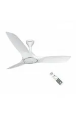 Havells Stealth Air The Most Silent BLDC 1200mm 3 Blade Ceiling Fan, Pearl White.