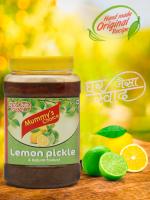 Mummy's Choice Lemon Lime Pickle With Oil 1KG Plastic Pack khatta Nimbu Ka achar Garam Masala Plastic Pack Lemon Pickle (1Kg)
