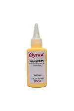 Oytra Yellow Plastic Liquid Polymer Oven Bake Clay for Jewelry Making and Clay Softener and Art Craft Diy