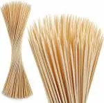 Inditradition Bamboo Barbecue Skewer Sticks | for BBQ, Tandoor, Grill | 10 Inches Long (Pack of 90)