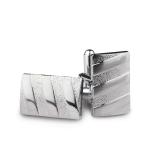 Kavove The Bling Fling Silver Coloured Cufflinks