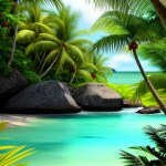 Love Creation 12x18 Size poster print for creative wall art- under-the-sea-7084(Non Sticker)