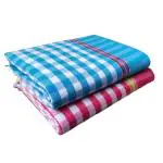 ASH Traders Multocolor Handloom Plain XXXL Bath Towels for Men and Women Cotton, 36 x 72 inch (pack of 4)