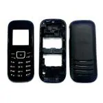 CPK Black Plastic Replacement Full Housing Mobile Body For Samsung, E1200 Pusha