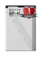 Rizon Original BP-4L Battery for Nokia E52, E55, E61, E61i, E63, E71, E71X, E72, E72i, E73, E90, E90i, E95, N97, N97i, N810, 6760 MBT-5979 Battery with 1 Year Warranty** (J00281)