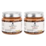 Khadi Natural Herbal Caffeine Herbal Facial Scrub For Tan Removal Pack Of 2