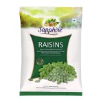 SAPPHIRE Premium Long & Green Raisins/Kishmish Value Pack (100% Natural) 250gm