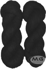 Simi Enterprise Black Wool Brilon Wool, Hank Hand Knitting Wool, Art Craft Soft Fingering Crochet Hook Yarn, Needle Knitting Yarn Thread Dye Sm-Y, 200 G