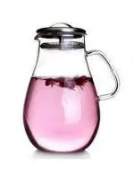 Ez Life Transparent Glass Glass Pitcher With Filter 1920 ml