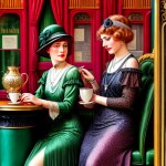 Love Creation A4 Size poster print for creative wall art- charleston-nights-6879( Sticker)