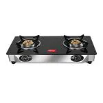 Pigeon AYUSH Glass Manual Gas Stove (2 Burners)
