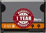 Mobcrown Original FS1 Battery for BlackBerry Torch 9800 | Torch 2 9810 - (1270mAh) - (1 Year Warranty)