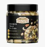DailyHerbs Premium Mix Dry Fruits and Nuts 250g [ Almonds| Cashew| Black Raisins| Apricot]