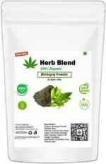 Herb Blend Organic 100% Natural BHRINGRAJ Leaf Powder For Hair (100 g)