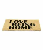 SWHF Premium Coir Mat: LOVE BEING HOME
